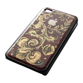Панелька для iPhone 4/4s с ручной росписью хохлома