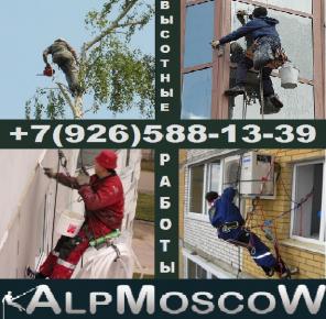 Компания AlpMoscoW обрезка веток, удаление деревьев Москва