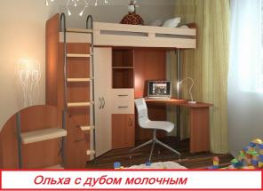 Кровать чердак м85 (орбита)