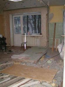 Демонтаж помещений