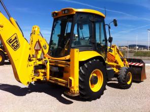 Экскаватор погрузчик JCB 3 CX 2007 г. установлен челюстной ковш