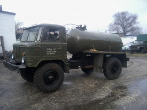 Газ -66, ассенизатор, бочка