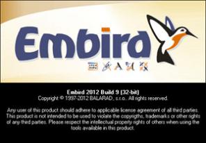 Компьютерная программа для всех вышивальных машин Embird 2012.