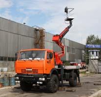 Автоподъемник DA-22 на шасси КамАЗ-43253