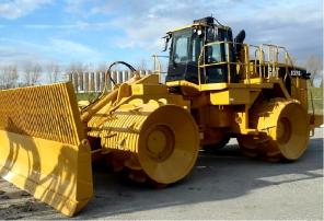 Caterpillar 836G- уплотнитель грунта