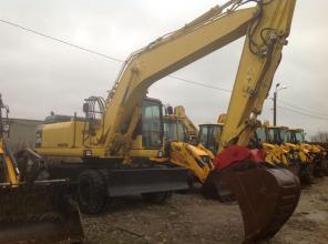 Колесный экскаватор komatsu PW220 состояние идеальное, из Европы, доставка по РФ