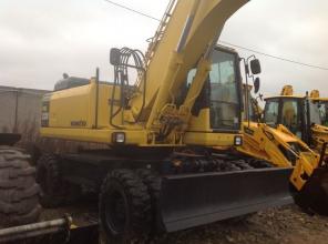Колесный экскаватор komatsu PW220 состояние идеальное, из Европы, доставка по РФ