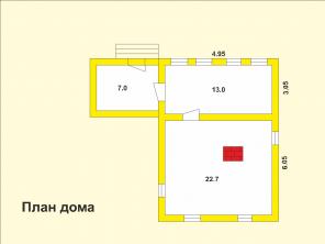 Продаю дом, Красное Село, Русско-Высоцкое, 8 км по Таллинскому шоссе