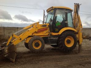 Экскаватор погрузчик jcb3cx 2007 из Европы , доставка, новая резина