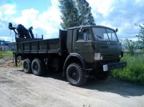 Камаз 4310 самосвал сельхозник с манипулятором.