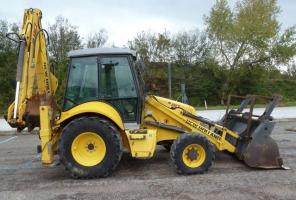 New Holland B110 -экскаватор-погрузчик