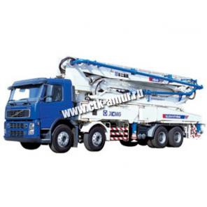 Автобетононасос XCMG HB48, объём подачи бетона 138 м3/ч