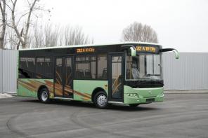 Современные городские автобусы ZAZ A10C34.