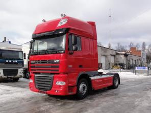 Седельный тягач DAF FT XF105.460 Super Space Cab 2012г.