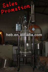 Heb-100l рубашкой стеклянный реактор