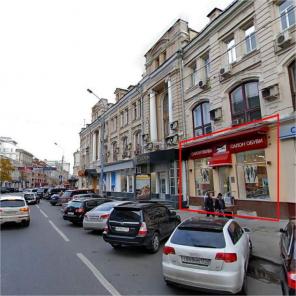 Аренда торгового помещения на ул. Неглинной