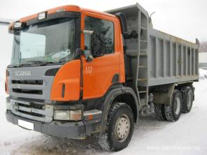 На разборку TruckDonor зашёл самосвал Скания 6X4