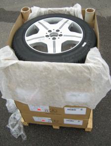 Колеса 245-700 R470 в сборе на бронированный 221 Mercedes