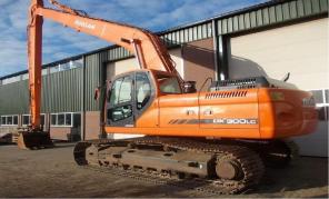Doosan DX300LC Longreach-гусеничный экскаватор