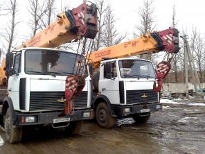 Кран ИВАНОВЕЦ 25т