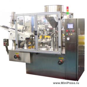 Продаю автоматическое оборудование для фасовки крема в тубы. www.MiniPress.ru/katalog/
