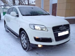 Ауди Q7 3.0TDi 2006 года белая