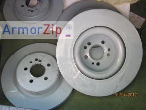 Тормозные колодки, диски для бронированного Mercedes w221, w220