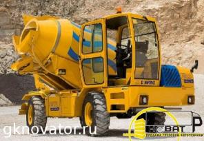 Самозагружающийся бетонносмеситель DAVINO EXCLUSIVE 450.2 Двигатель Perkins Diesel 1104D-44Т,