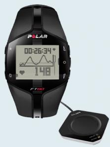 Пульсометр для фитнеса Polar FT80WD+FlowLink!
