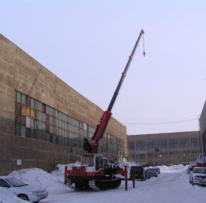 Бурильно-крановая машина BUER на шасси трелевочника МСН-10 (ТТ-4М)