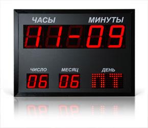 Электронные часы, часы-термометр и метеостанции ООО ЛЛТ «СВЕТОВОД» (www.leds.ru)