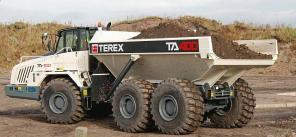 Аренда сочлененных самосвалов TEREX и JCB