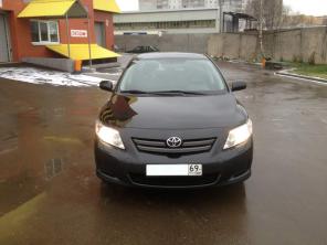 Продам Toyota Corolla, 2008 г. цвет черный металик