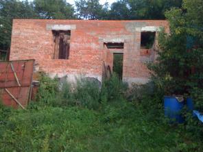 Продажа недостроенного дома на берегу р. Оки.