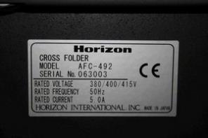 Распродажа! Продаем фальцовку Horizon AFC-492