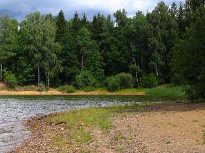 Земля на Истринском водохранилище!