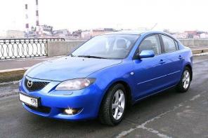 Mazda 3, 2005, АКПП, Седан, Светло-синий цвет
