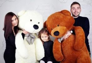 Огромные плюшевые медведи 180см от компании BOYDS