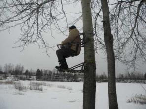 Лабаз, лабаз-самолаз для охоты