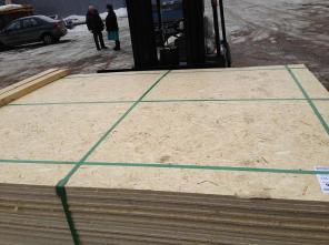 OSB-3 Россия от 99р/м2, OSB-3 Glunz Германия со склада в Москве