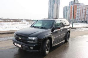TrailBlazer, цвет черный, отличное сост, 140000 км