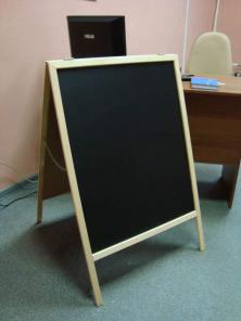 Стритлайн штендер меловой