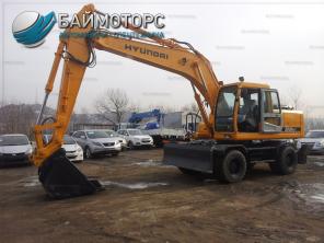 Продаётся экскаватор Hyundai r200w 2008г