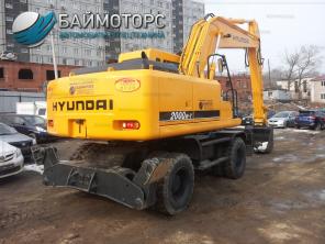 Продаётся экскаватор Hyundai r200w 2008г