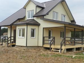 Новый загородный дом для большой семьи с удобствами Киевское Минское шоссе 80 км от МКАД Совьяки