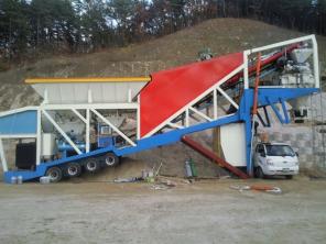 Продаю передвижной бетонный завод А1ВР-60м3/час(пр-во Ю.Корея)