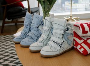 Кеды (кроссовки) на танкетке Isabel Marant