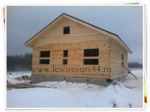Дома из профилированного бруса.