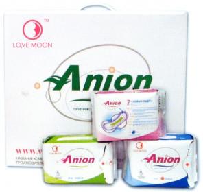 Продам анионовые гигиенические прокладки Love Moon anion (Лав Мун анион) от компании Виналайт