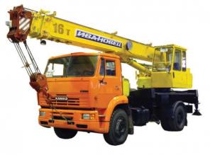 Аренда автокрана 14, 16, 25, 32, 50 тонн